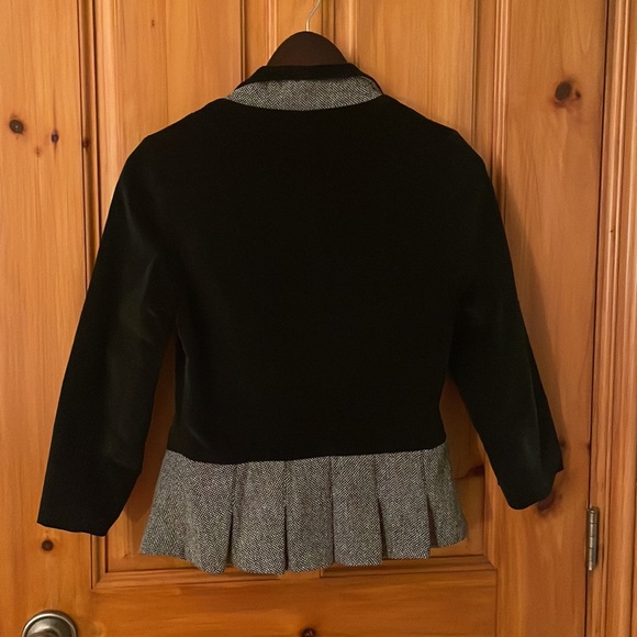 Annie 50 Montreal designer blazer - tweed and velvet size can - Picture 4 of 7